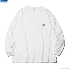 RADIALL ROSE BOWL - CREW NECK T-SHIRT L/S (WHITE) 22SSCUT010画像