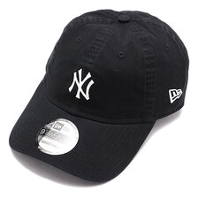 NEW ERA 9TWENTY MLBフラットエンブロイダリー ニューヨーク・ヤンキース ミニロゴ ブラック 13054573画像