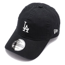 NEW ERA 9TWENTY MLBフラットエンブロイダリー ロサンゼルス・ドジャース ミニロゴ ブラック 13054575画像