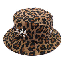 NEW ERA バケット01 X-girl ミルズロゴ レオパードプリント 13056176画像
