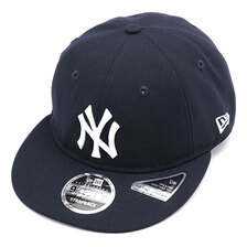 NEW ERA Retro Crown 9FIFTY Flat Visor ニューヨーク・ヤンキース ネイビー 13054408画像