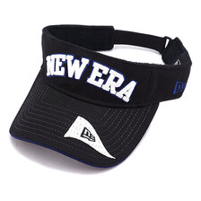 NEW ERA Golf Sun Visor ストレッチコットン ウォッシャブル ブラック 13054438画像