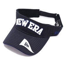 NEW ERA Golf Sun Visor ストレッチコットン ウォッシャブル ネイビー 13054437画像