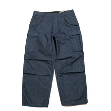 BURGUS PLUS Ripstop Cargo Pants Indigo BP22301画像