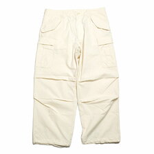 BURGUS PLUS Ripstop Cargo Pants Off White BP22301画像