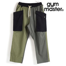 gym master ASTER ストレッチスラブモンスターポケットパンツ ブラックCRZ G833626-90画像