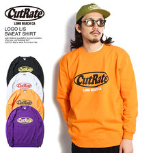 CUTRATE CUTRATE LOGO L/S SWEAT SHIRT CR-22SS002画像