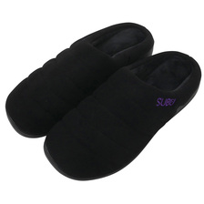 SUBU WINTER SANDAL SUEDE BLACK画像