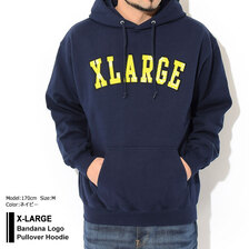 X-LARGE Bandana Logo Pullover Hoodie 101214012020画像
