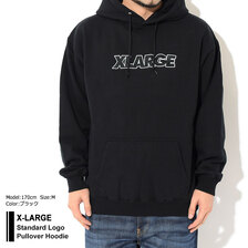 X-LARGE 21W Standard Logo Pullover Hoodie 101214012003画像