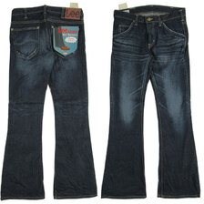 LEE AMERICAN RIDERS 202 BELL BOTTOM DARK INDIGO LM5202-526画像