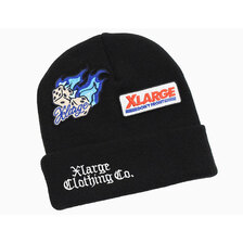X-LARGE Racing Team Cuff Beanie 101214051013画像