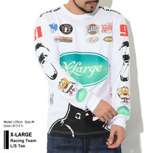 X-LARGE Racing Team L/S Tee 101214013005画像