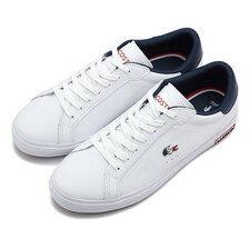 LACOSTE W POWERCOURT TRI 22 1 WHT/NVY/RED SF00303画像