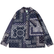 atmos &times; ELEPHANT BRAND PAISLEY PATCHWORK SHIRT MAT22-S013SH画像