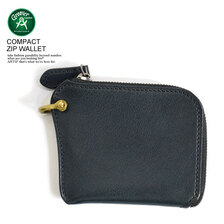 GROOVER LEATHER COMPACT ZIP WALLET GLS-100画像