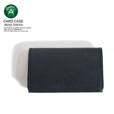 GROOVER LEATHER CARD CASE -MOSS GREEN- GVC-100G画像