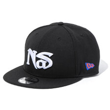 APPLEBUM &times; Nas NEW ERA 9FIFTY BLACK画像