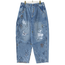 Liberaiders REPAIRED DENIM SARROUEL PANTS 717032201画像