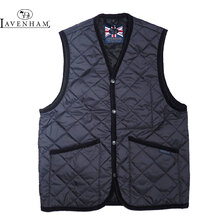 LAVENHAM MEN'S DUBLIN RC QUILTING GILLET SLJ1051画像