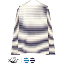 GOLD COTTON BORDER BASQUE SHIRT 22A-GL68882画像