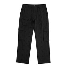 SUPPLIER PLAYBOY ALL OVER EMBROIDERY CARGOS BLACK画像
