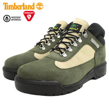Timberland Field Boot Dark Green Nubuc A2KXU画像