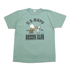 Buzz Rickson's &times; PEANUTS S/S T-SHIRT - BOXING CLUB - BR78893画像