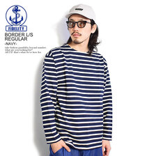 FIDELITY BORDER L/S REGULAR -NAVY- TK-2375000N画像