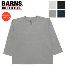 BARNS BIG COZUN コンチョ Tシャツ 9分袖 BR-22134画像