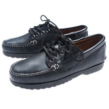 Quoddy Trail Moccasin MALISEET OXFORD black画像