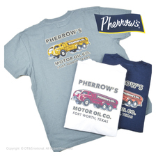 Pherrow's Tシャツ プリントT MOTOR OIL CO 22S-PT8画像