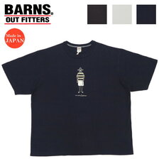 BARNS OUGH-NECK 半袖 Tシャツ THINK California BR-22125画像