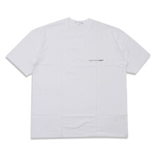 COMME des GARCONS SHIRT Oversized Logo T-Shirt WHITE画像