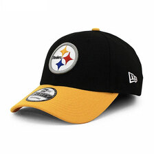 NEW ERA Pittsburgh Steelers 9FORTY CAP BLACK GOLD AP11858348画像