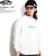 VANS M Wappen L TEE -WHITE- 122R1021600画像