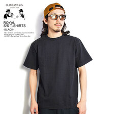 GLAD HAND ROYAL S/S T-SHIRTS -BLACK-画像