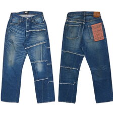 FULLCOUNT &times; MYne COLLABORATION Switching Denim Pants More Than Real G08FC102画像