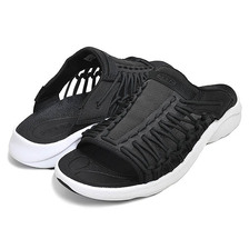 KEEN UNEEK SNK SLIDE BLACK/WHITE 1024888画像
