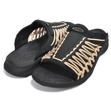 KEEN UNEEK SNK SLIDE BLACK/TIMBERWOLF 1024895画像