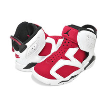 NIKE JORDAN 6 RETRO LITTLE FLEX TD white/black-carmine CT4417-106画像
