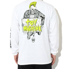 TOY MACHINE &times; HIROTTON Mohawk L/S Tee HTMPCLT2画像