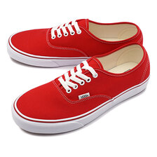 VANS AUTHENTIC RED/TRUE WHITE VN000EE3RED画像