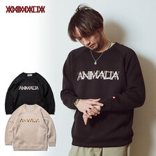 ANIMALIA DOUBLE KNIT CREW-Overlap Logo AN22SP-SW08画像