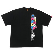 Girls Don't Cry &times; HUMAN MADE T-SHIRT BLACK画像