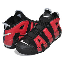 NIKE AIR MORE UPTEMPO 96 black/university red DJ4400-001画像