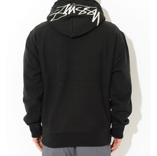 STUSSY Back Hood Applique Pullover Hoodie 118472画像