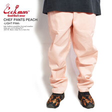 COOKMAN CHEF PANTS PEACH -LIGHT PINK- 231-21819画像