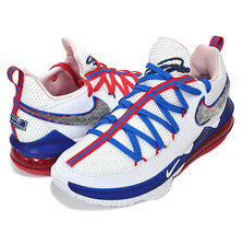 NIKE LEBRON XVII LOW TUNE SQUAD white/white-university red CD5007-100画像