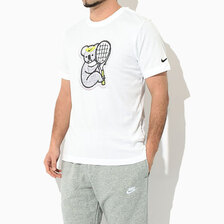 NIKE Court DF Hyper Local S/S Tee White DD8389-100画像